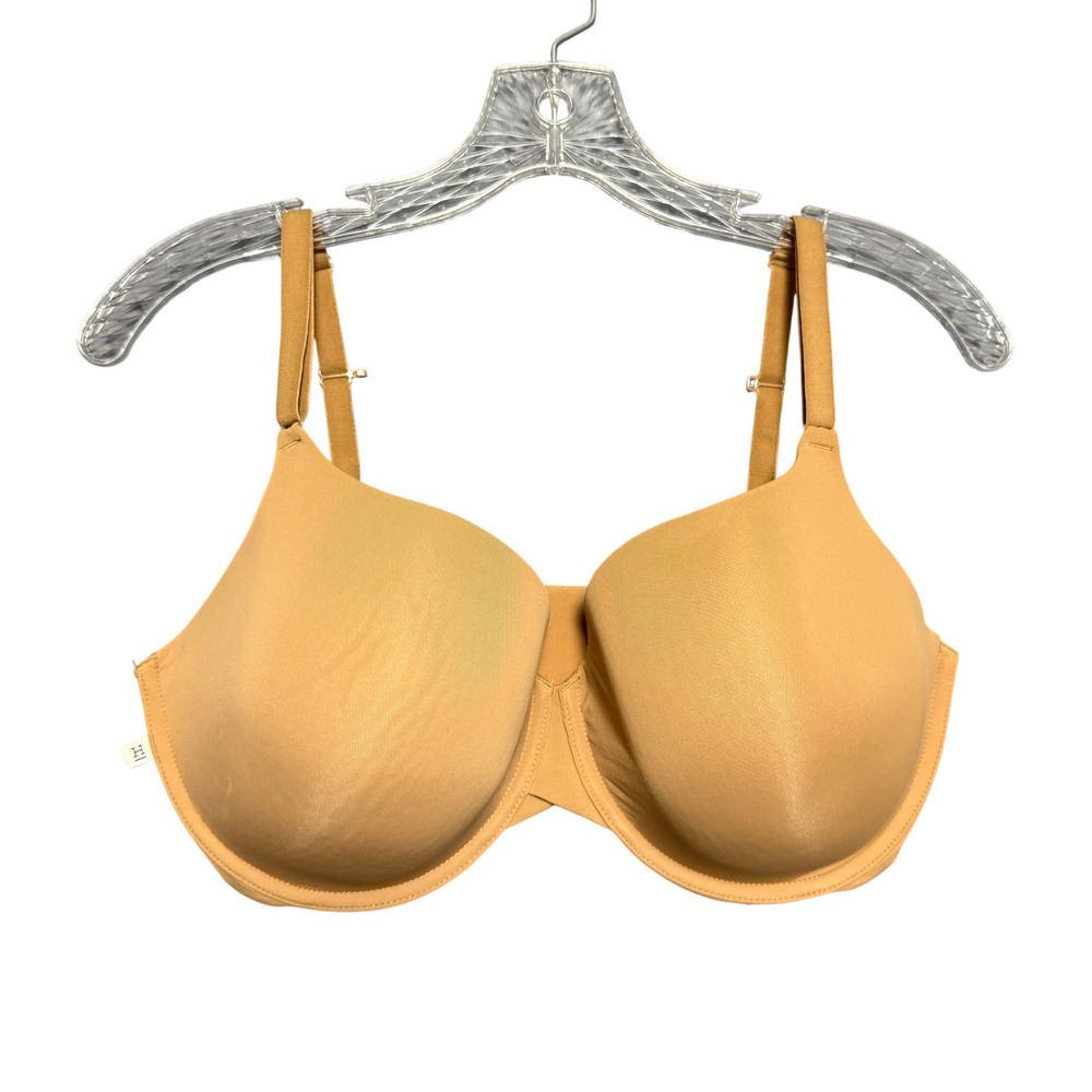 Harper Wilde The Base Underwire T-Shirt Bra Tan Nude 38DDD/F Smooth Supportive